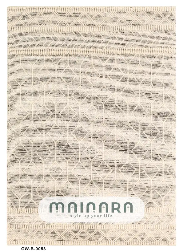 Karpet Bohemian (GW-B-0053) - Grey,Cream