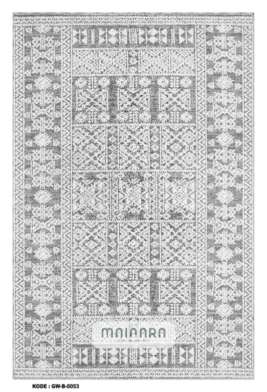 Karpet Bohemian (GW-B-0054) - Grey