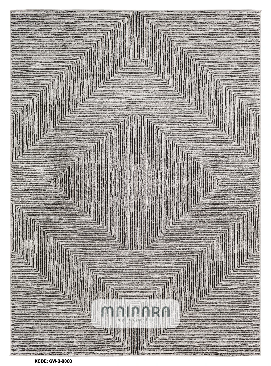 Karpet Bohemian (GW-B-0060) - Grey