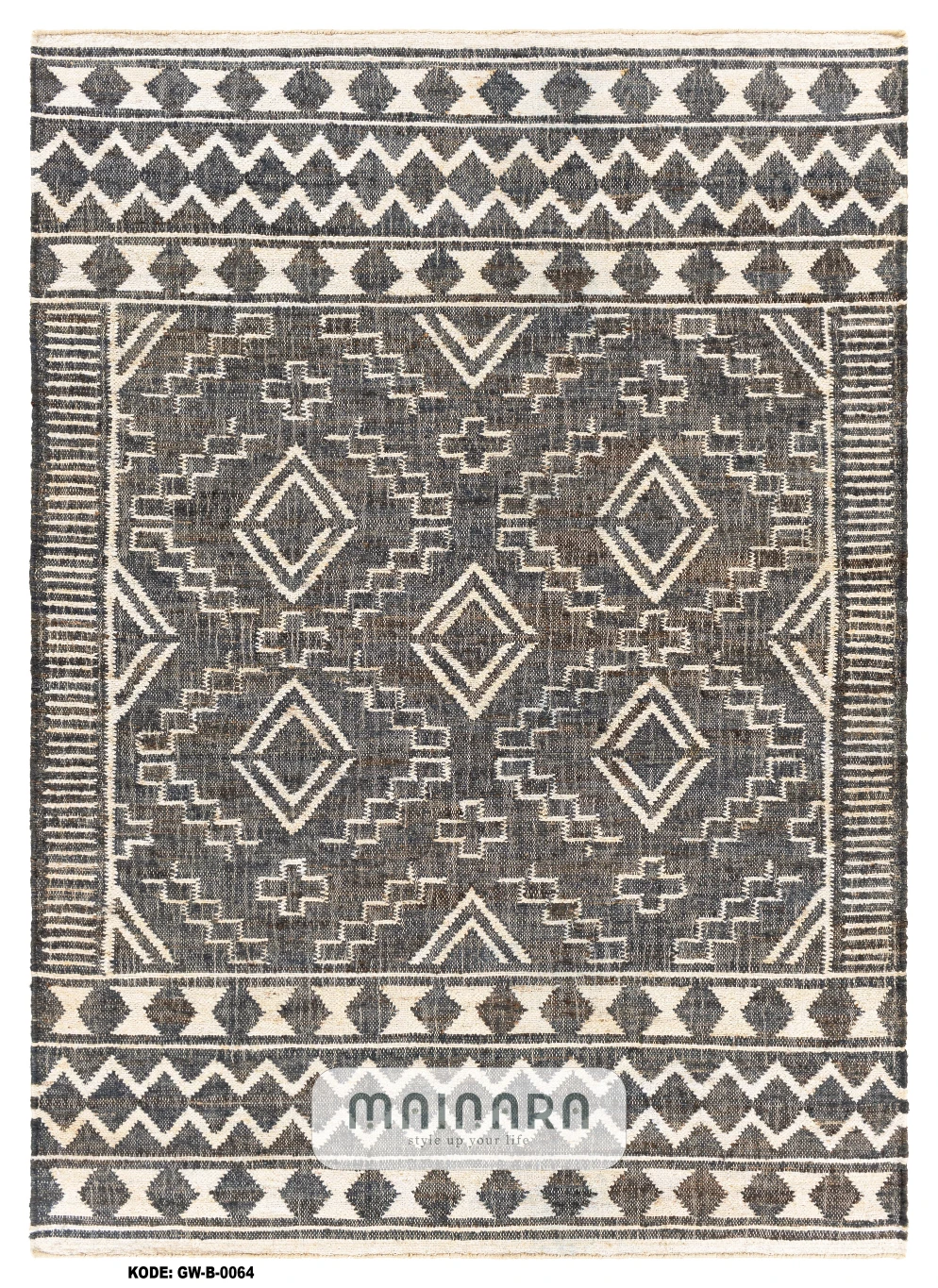 Karpet Bohemian (GW-B-0064) - Grey