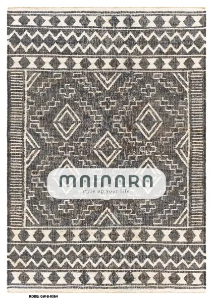 Karpet Bohemian (GW-B-0064) - Grey