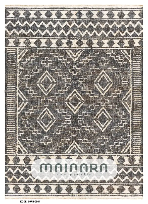 Karpet Bohemian (GW-B-0064) - Grey