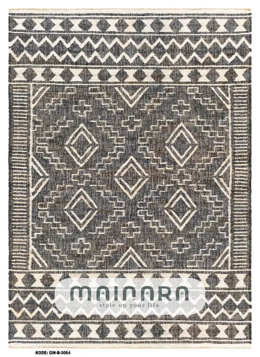 Karpet Bohemian (GW-B-0064) - Grey
