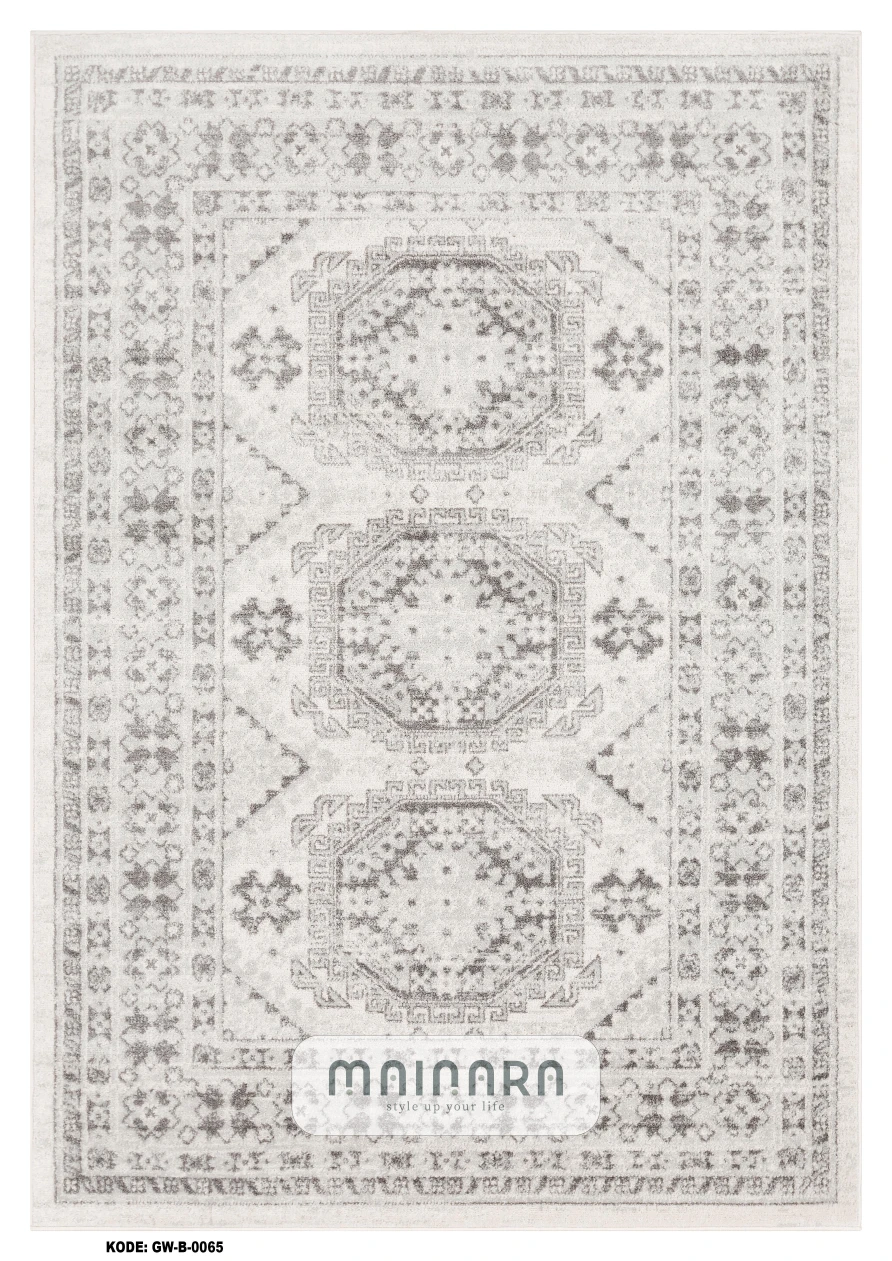 Karpet Bohemian (GW-B-0065) - Grey