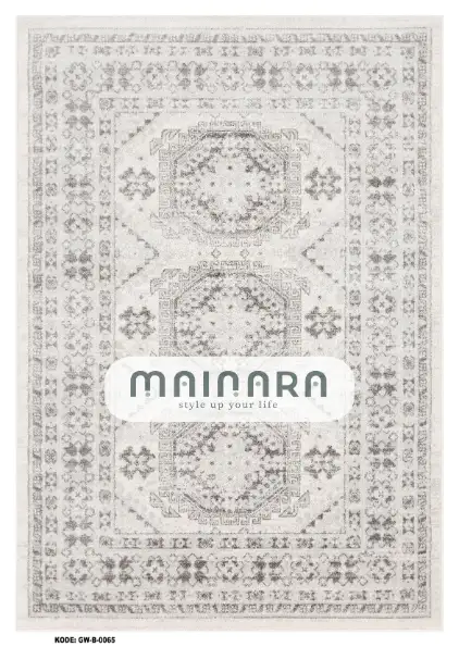 Karpet Bohemian (GW-B-0065) - Grey