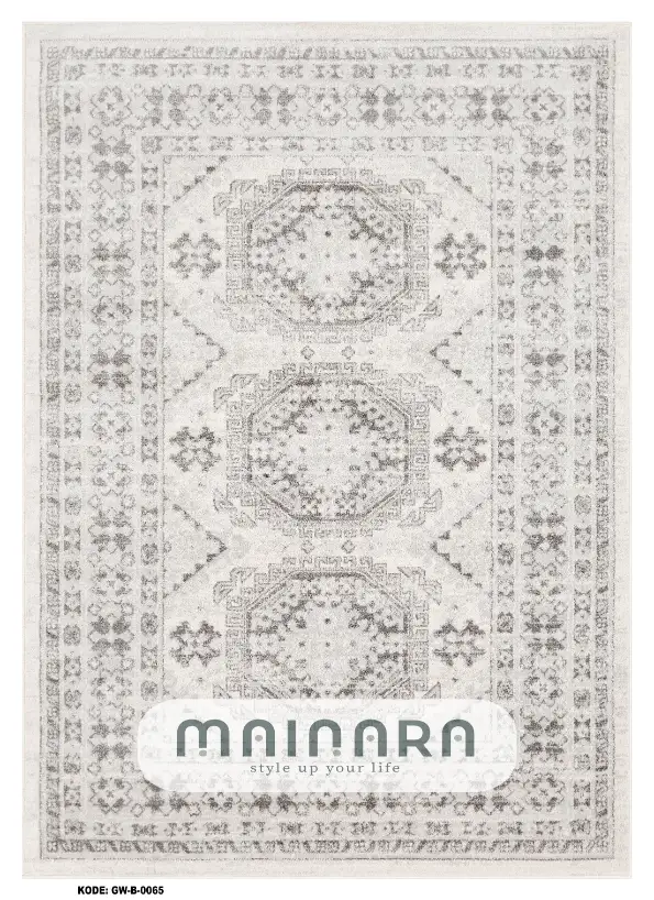 Karpet Bohemian (GW-B-0065) - Grey