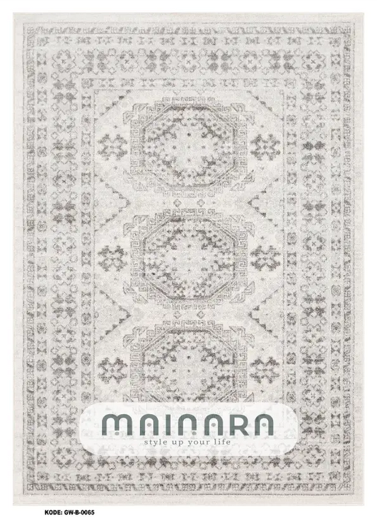 Karpet Bohemian (GW-B-0065) - Grey