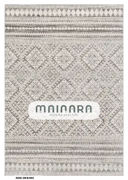 Karpet Bohemian (GW-B-0066) - Grey