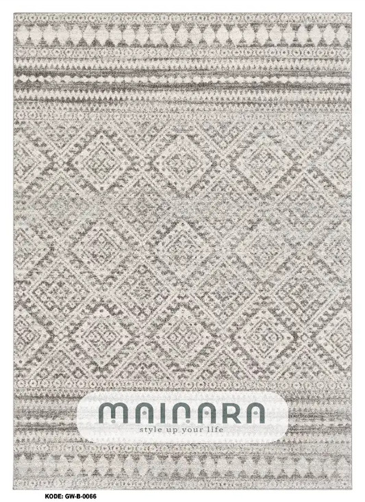 Karpet Bohemian (GW-B-0066) - Grey