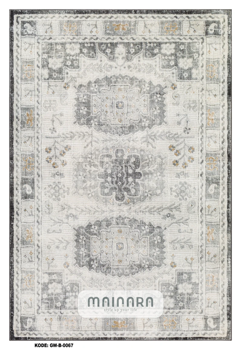 Karpet Bohemian (GW-B-0067) - Grey