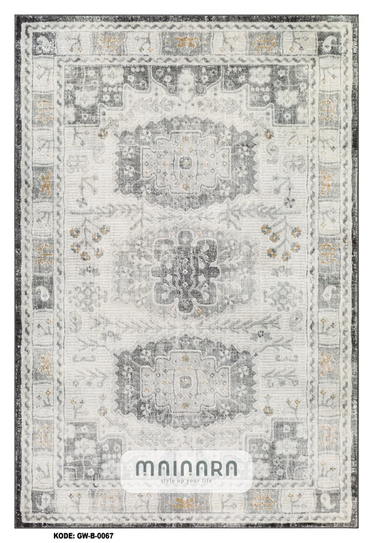 Karpet Bohemian (GW-B-0067) - Grey