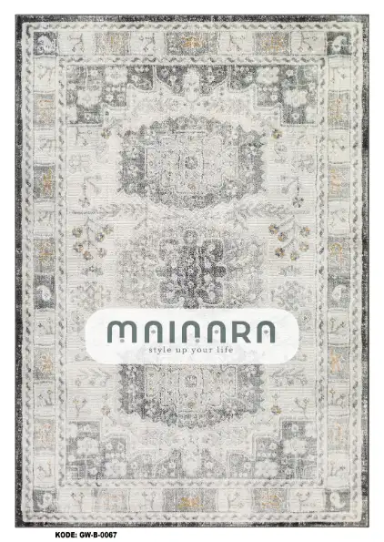 Karpet Bohemian (GW-B-0067) - Grey