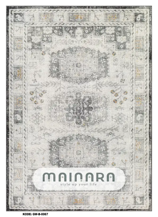 Karpet Bohemian (GW-B-0067) - Grey