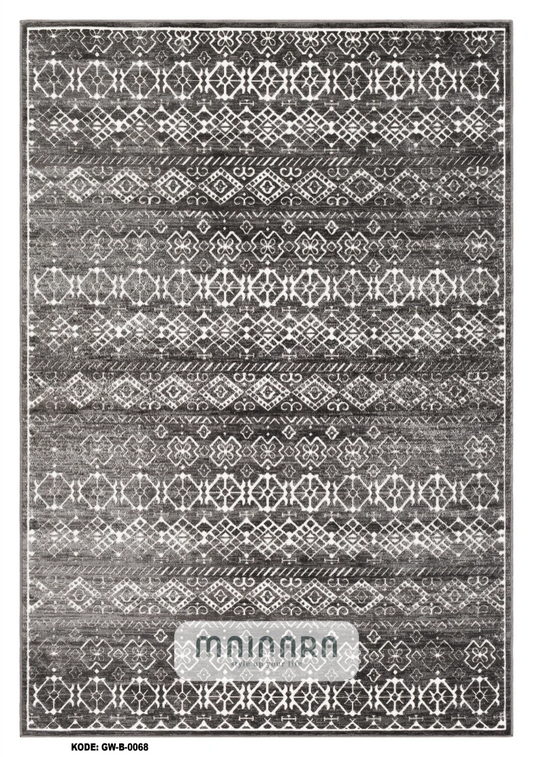 Karpet Bohemian (GW-B-0068) - Grey