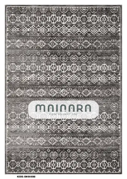 Karpet Bohemian (GW-B-0068) - Grey