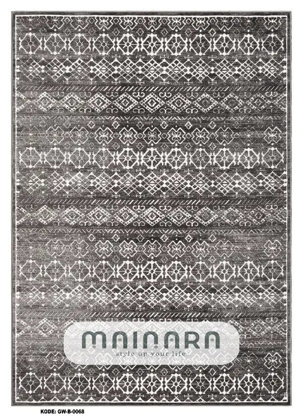 Karpet Bohemian (GW-B-0068) - Grey
