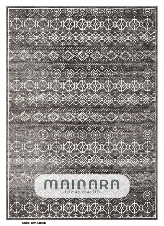Karpet Bohemian (GW-B-0068) - Grey