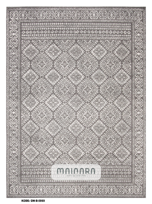 Karpet Bohemian (GW-B-0069) - Grey