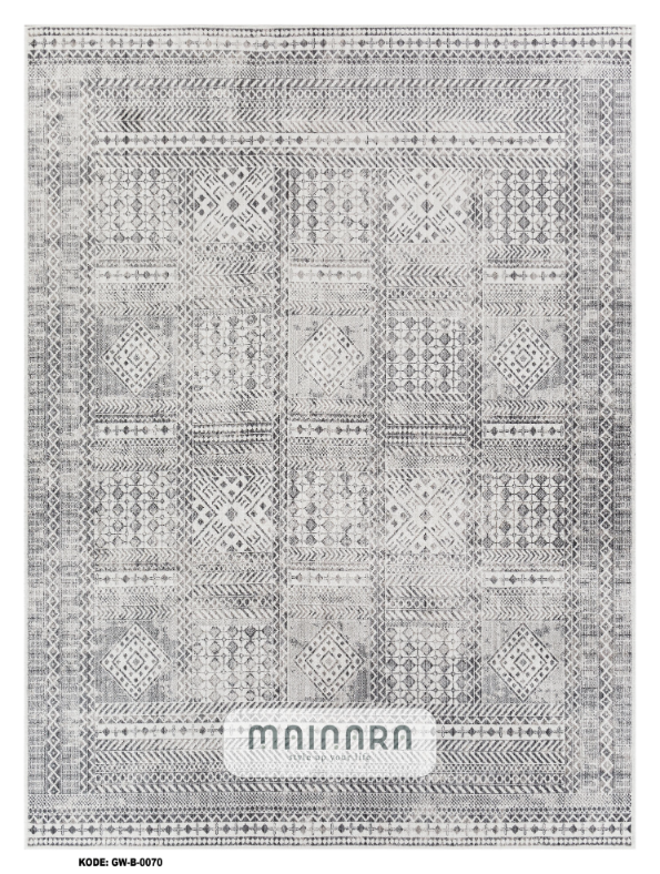 Karpet Bohemian (GW-B-0070) - Grey