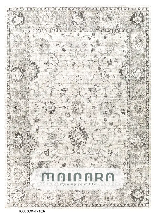 Karpet Tradisional (GW-T-0037) - Grey