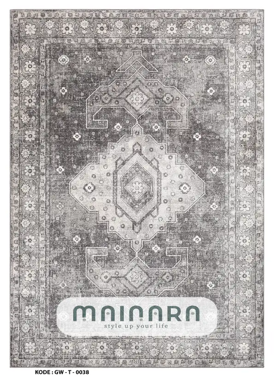 Karpet Tradisional (GW-T-0038) - Grey