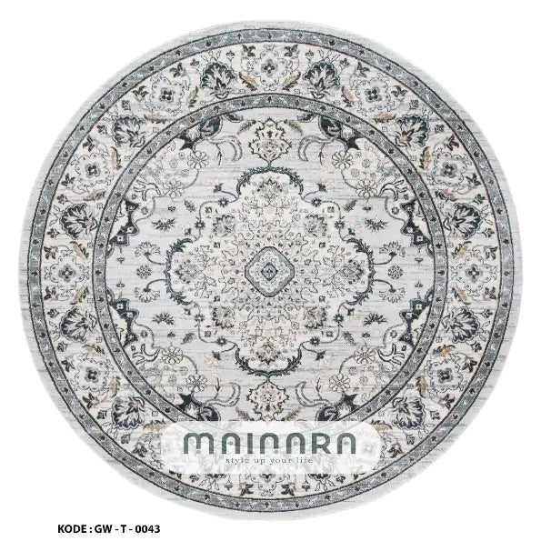 Karpet Tradisional (GW-T-0043) - Grey