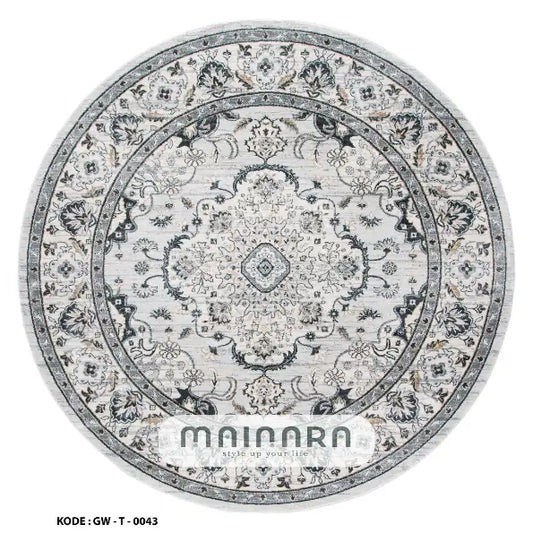 Karpet Tradisional (GW-T-0043) - Grey