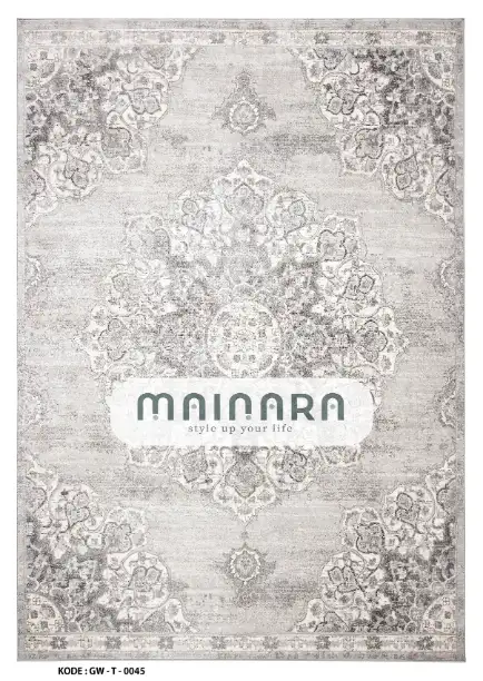 Karpet Tradisional (GW-T-0045) - Grey
