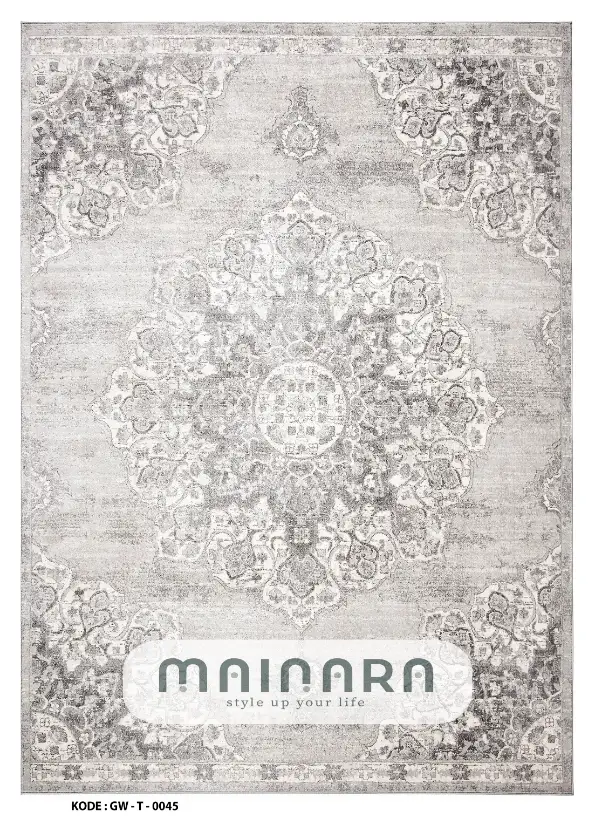 Karpet Tradisional (GW-T-0045) - Grey