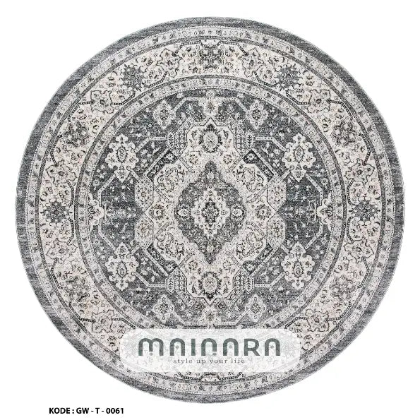 Karpet Tradisional (GW-T-0061) - Grey