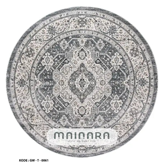 Karpet Tradisional (GW-T-0061) - Grey