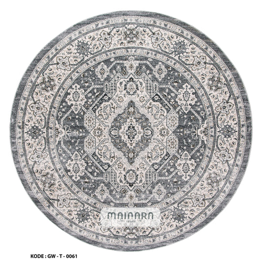 Karpet Tradisional (GW-T-0061) - Grey