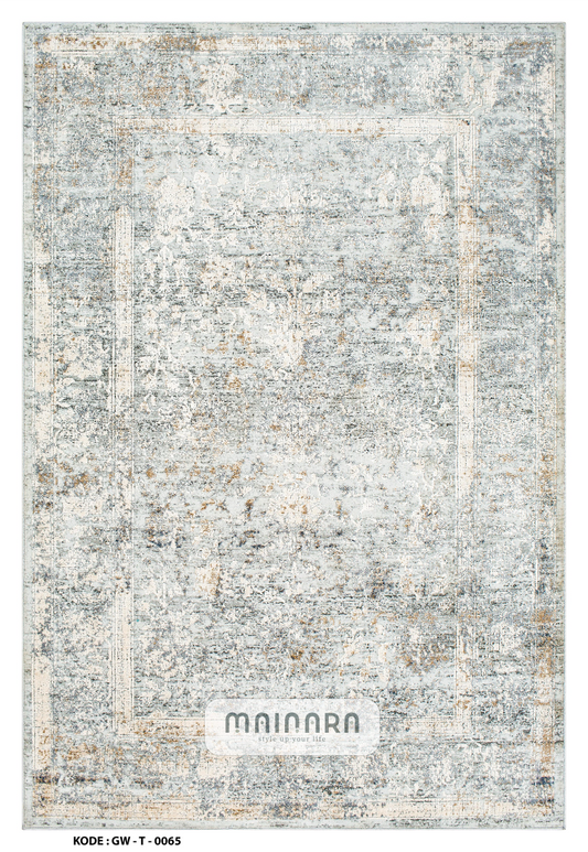 Karpet Tradisional (GW-T-0065) - Grey