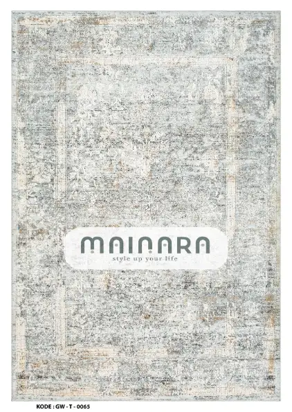 Karpet Tradisional (GW-T-0065) - Grey