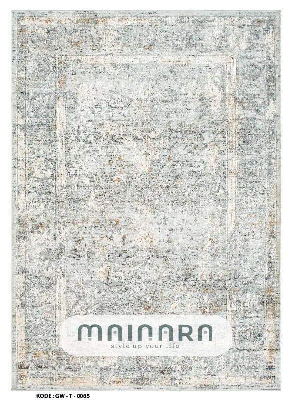 Karpet Tradisional (GW-T-0065) - Grey