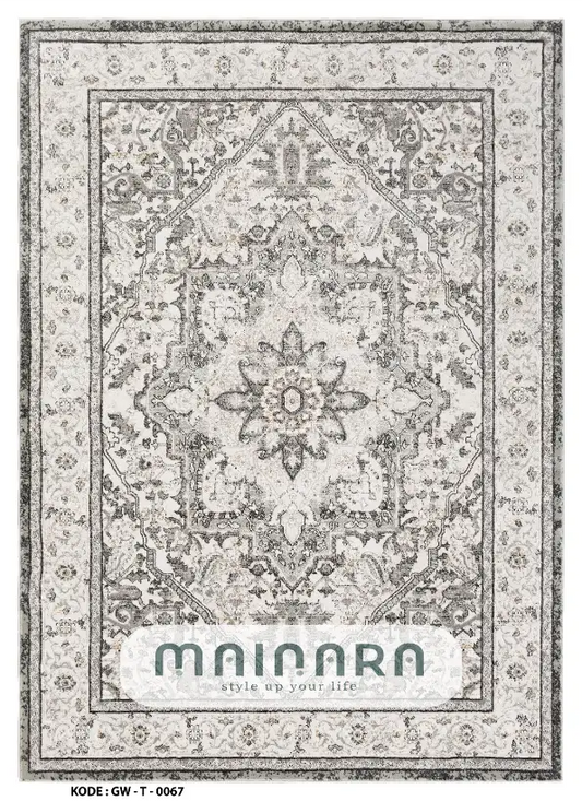 Karpet Tradisional (GW-T-0067) - Grey