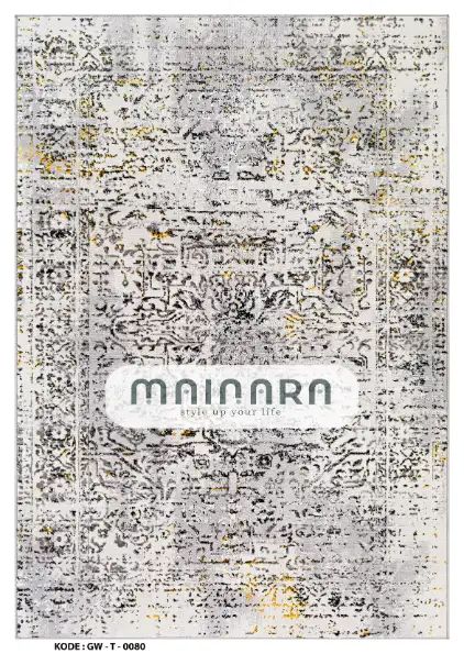 Karpet Tradisional (GW-T-0080) - Grey