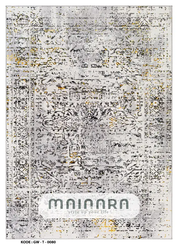 Karpet Tradisional (GW-T-0080) - Grey
