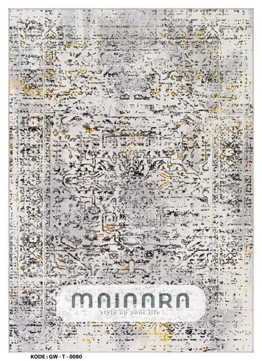 Karpet Tradisional (GW-T-0080) - Grey