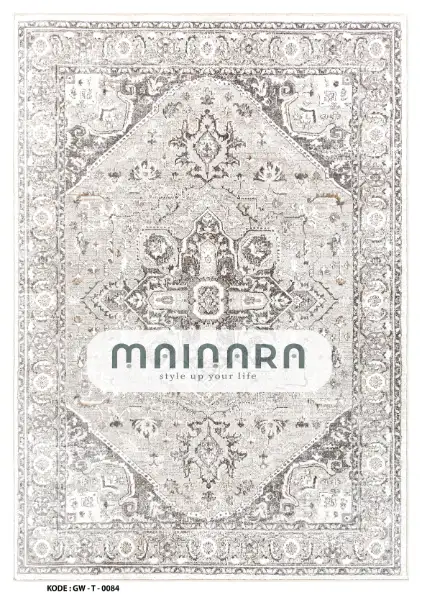 Karpet Tradisional (GW-T-0084) - Grey
