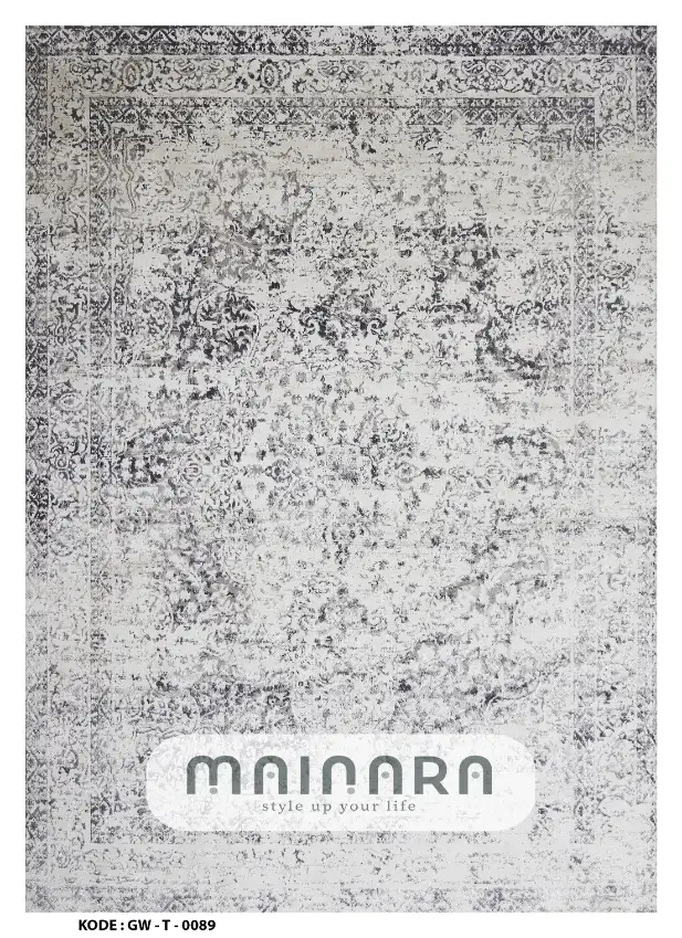 Karpet Tradisional (GW-T-0089) - Grey