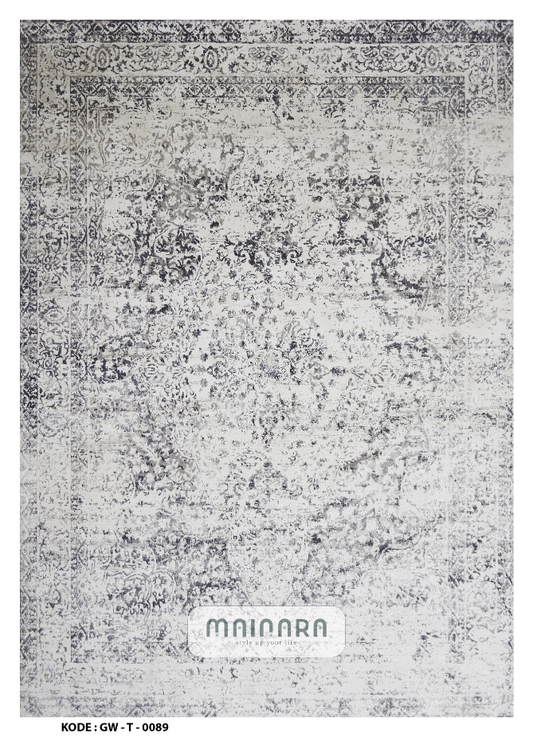 Karpet Tradisional (GW-T-0089) - Grey