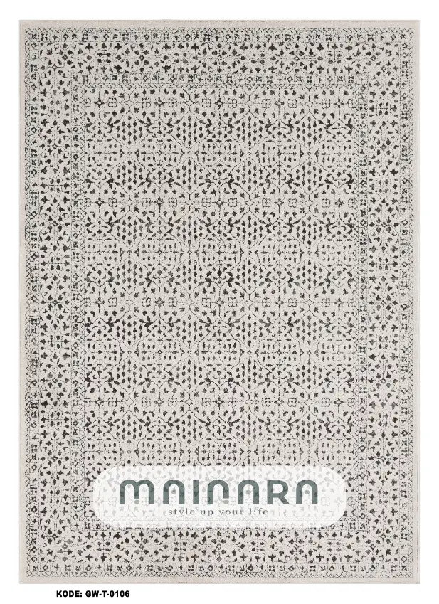 Karpet Tradisional (GW-T-0106) - Grey (Copy)