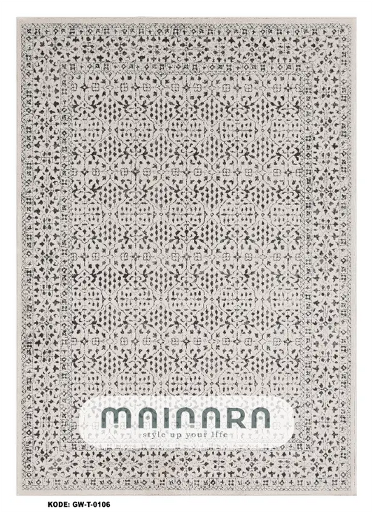 Karpet Tradisional (GW-T-0106) - Grey (Copy)