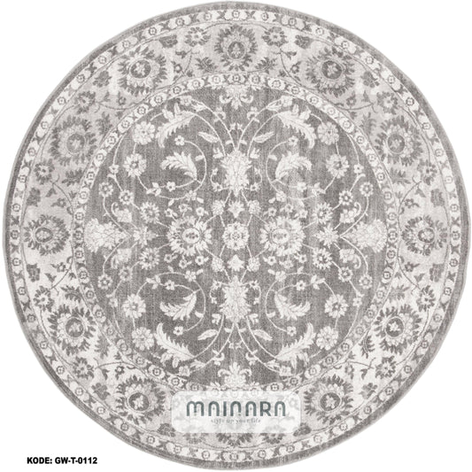 Karpet Tradisional (GW-T-0112) - Grey
