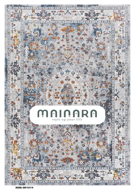 Karpet Tradisional (GW-T-0119) - Grey