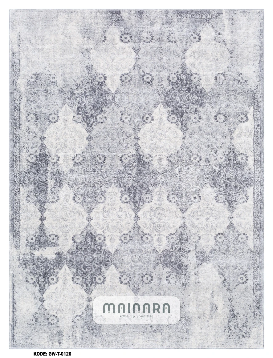 Karpet Tradisional (GW-T-0120) - Grey