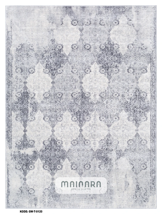 Karpet Tradisional (GW-T-0120) - Grey