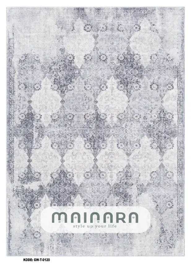 Karpet Tradisional (GW-T-0120) - Grey