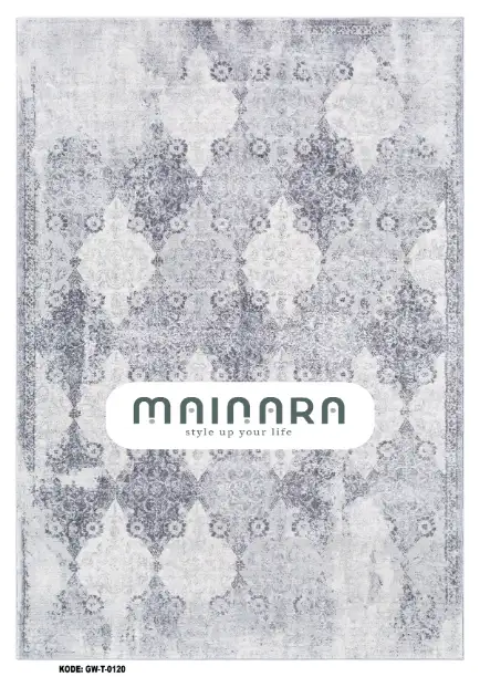 Karpet Tradisional (GW-T-0120) - Grey